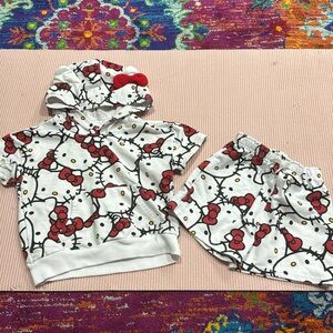 Helllo Kitty toddler set